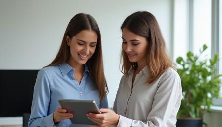 HR support helping client team grow